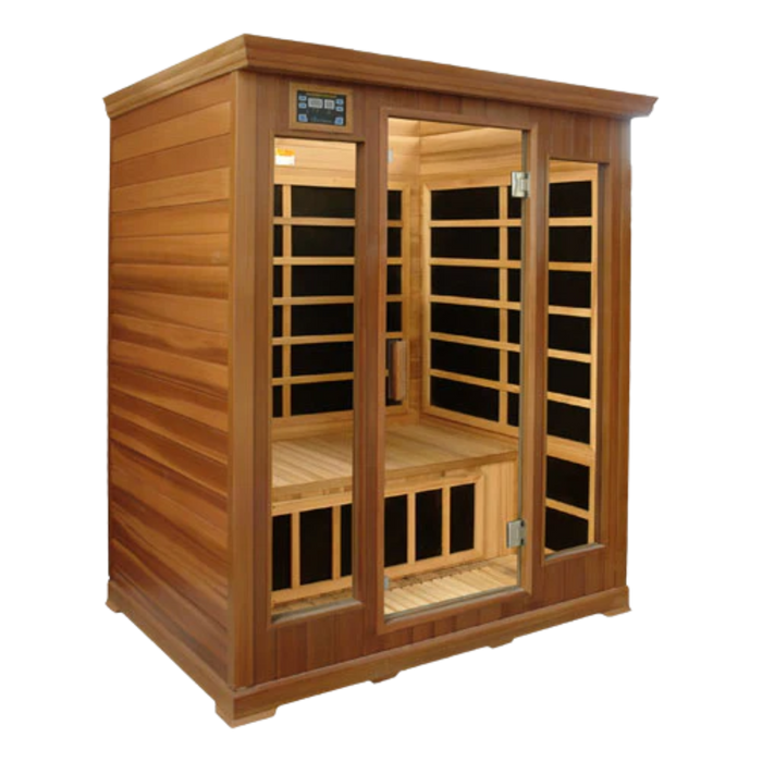 Smart Cedar FAR Infrared Sauna for Three People