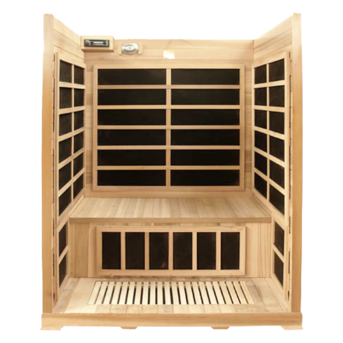 Smart's three-person Hemlock FAR Infrared Sauna