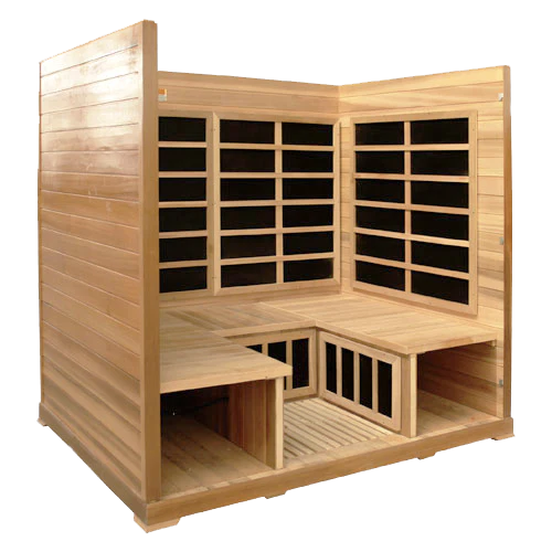 Smart 4 Person Hemlock FAR Infrared Sauna