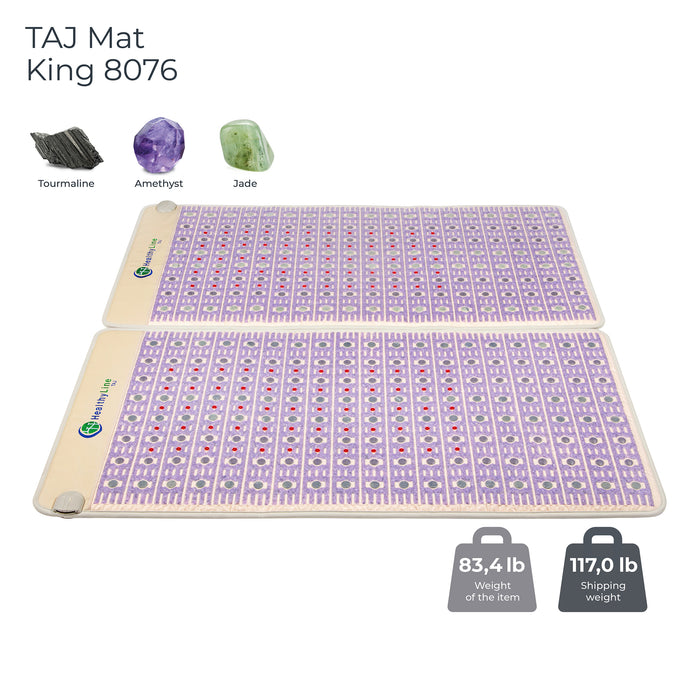 Line Heat Therapy TAJ-Mat King 8076 Firm