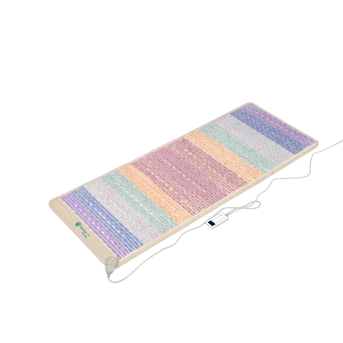 Line Heat Therapy Rainbow Chakra Mat Large 7428 Firm