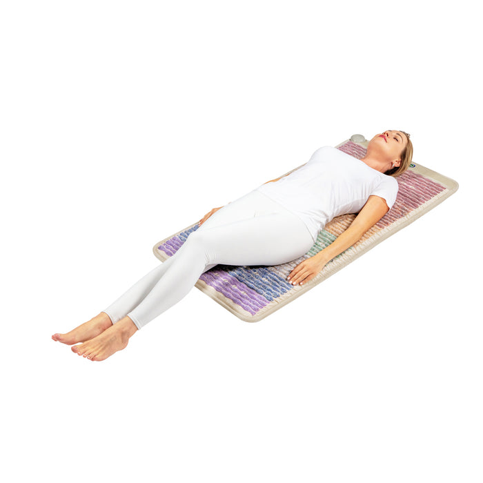 Line Heat Therapy Rainbow Chakra Mat Medium 5024 Firm