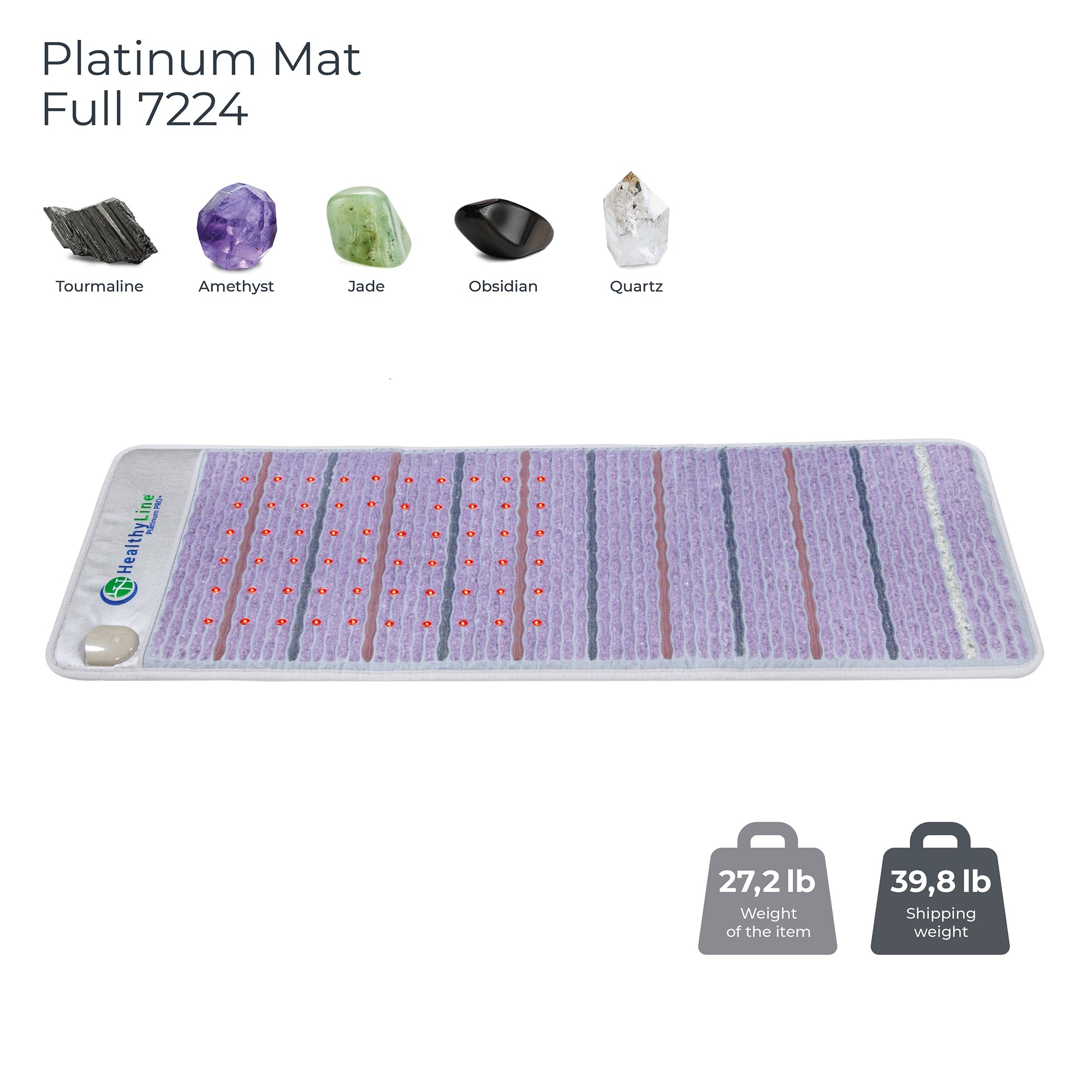 Line Heat Therapy Platinum Mat Full 7224 Firm